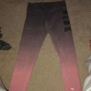 Ombré PINK yoga leggings